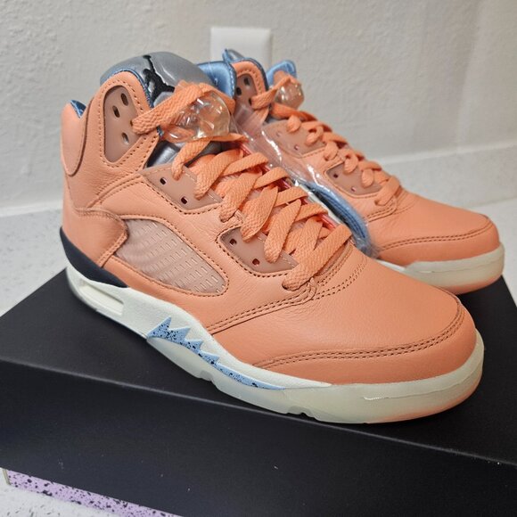 New Nike Jordan 5 size 6 mens/7.5 womens DJ khaled crimson bliss OG all - Picture 3 of 10